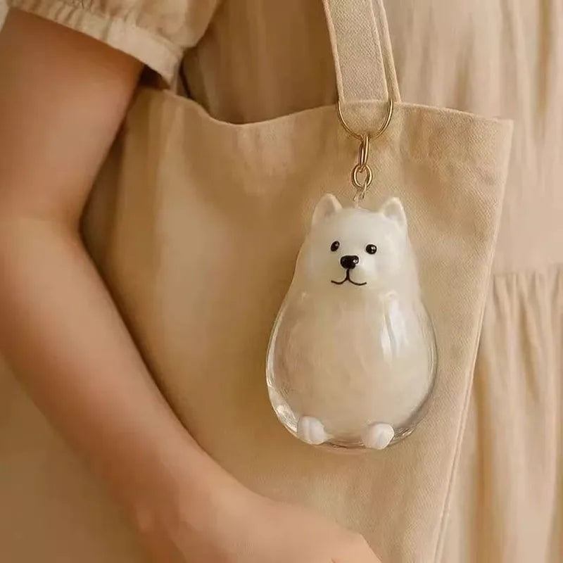 Pet Hair Memory Keychain