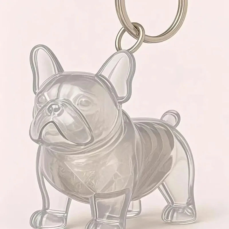 Pet Hair Memory Keychain