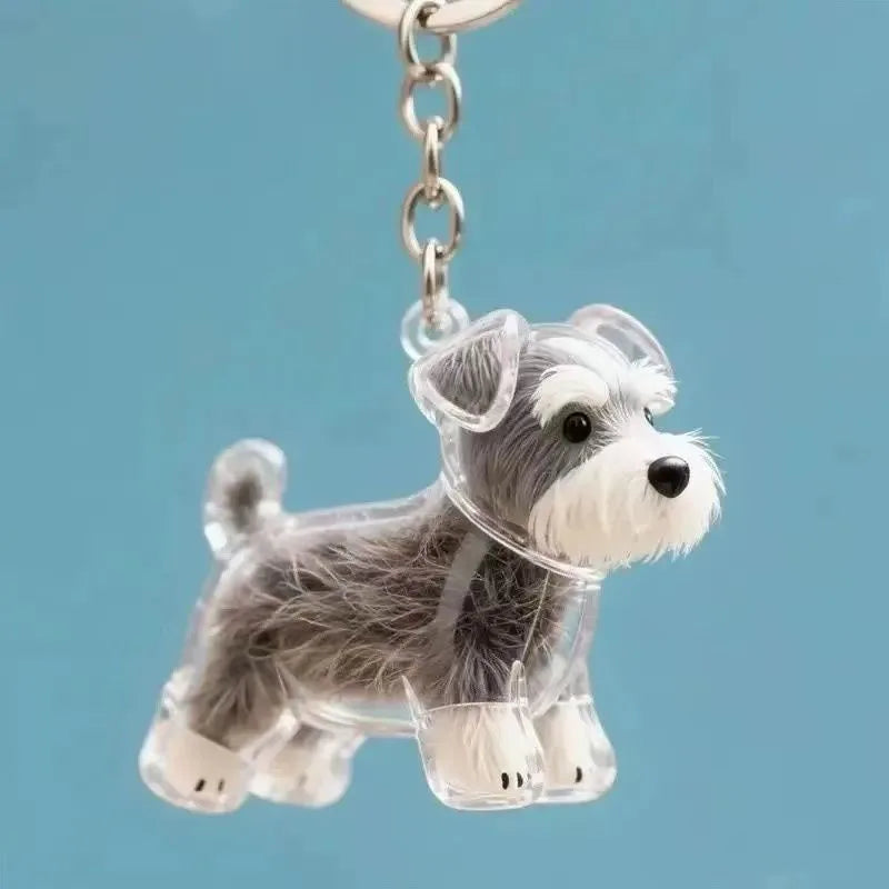 Pet Hair Memory Keychain