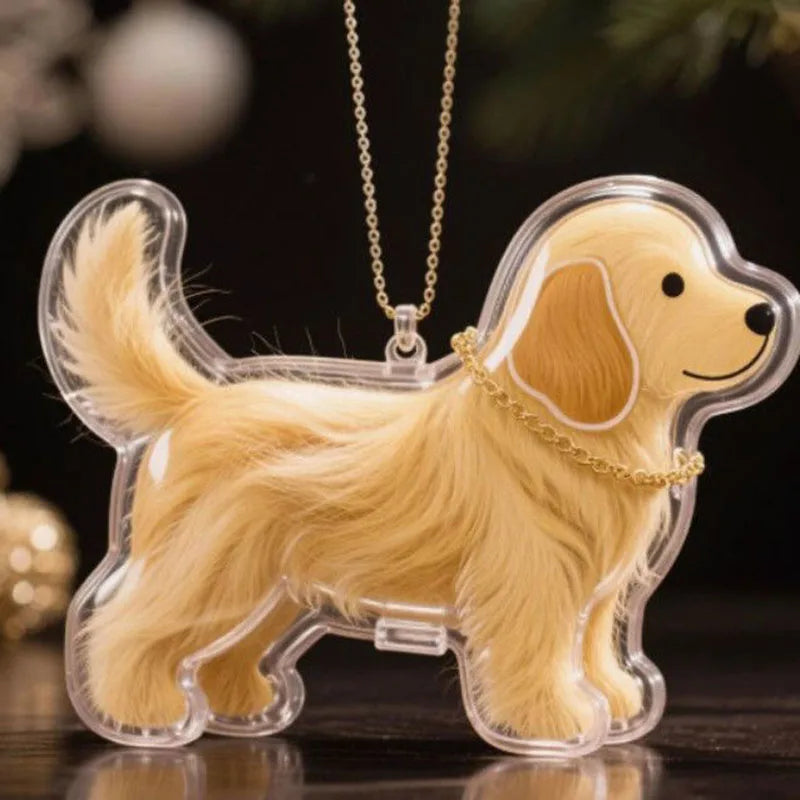 Pet Hair Memory Keychain